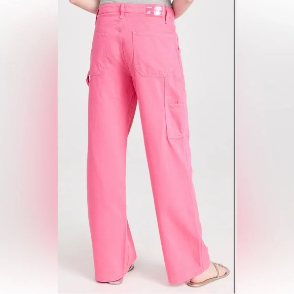 rag & bone New York - Sid Carpenter Jeans (bright pink), size 28 - Picture 6 of 6
